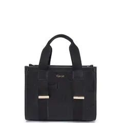 GACEL - Cartera - Dos Asas Mediana - - Negro