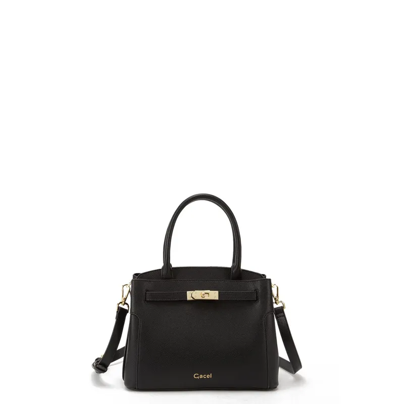 GACEL - Cartera - Dos Asas Pequeña - Gacel - Negro