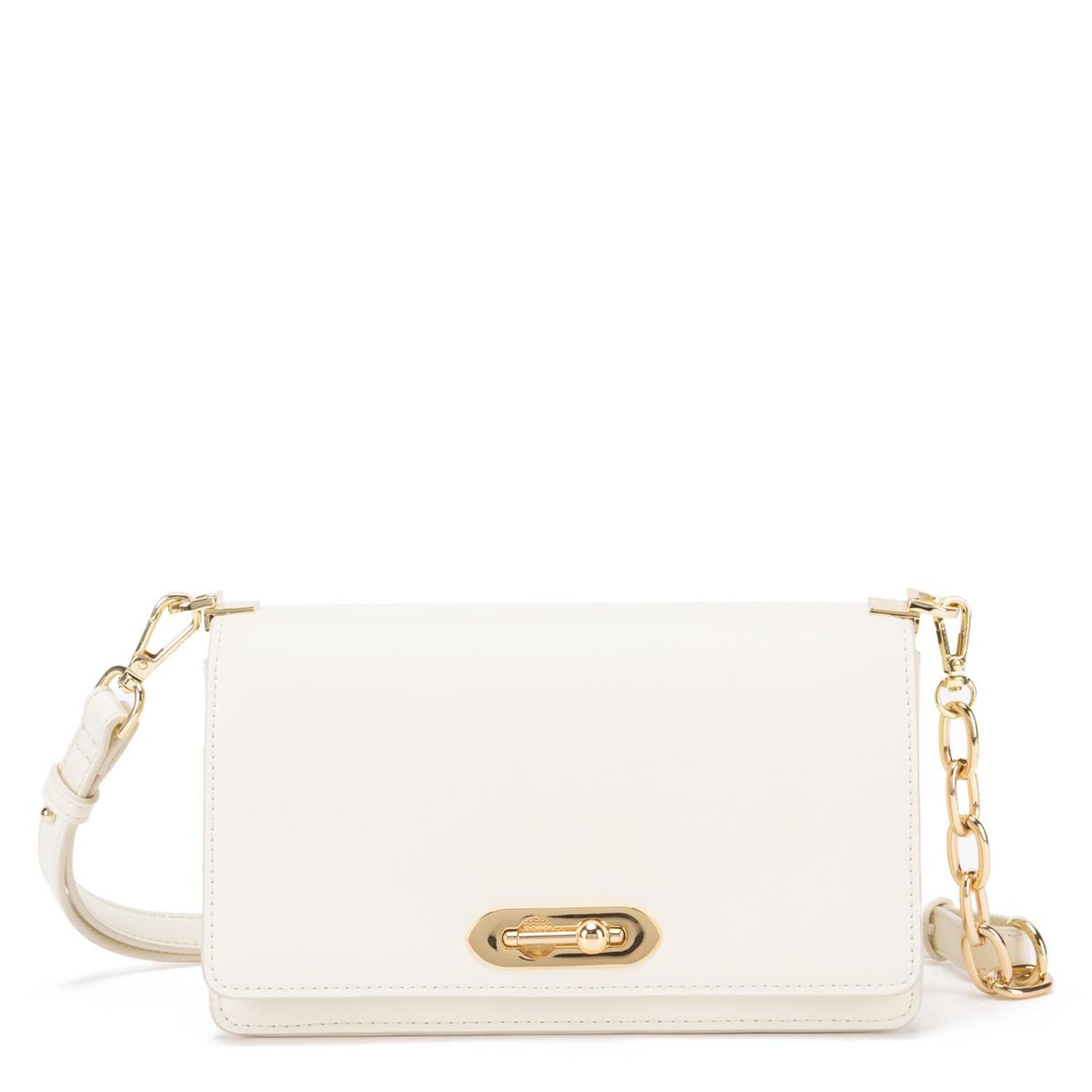 GACEL - Cartera - Retro Con Tapa Pequeña - Gacel - Off White