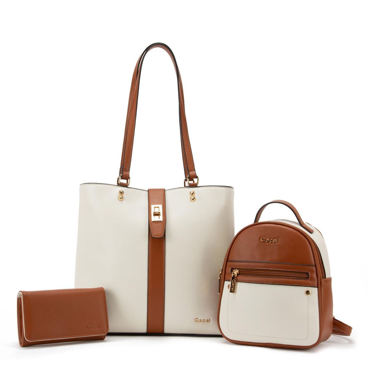 GACEL - Cartera - Shopping Promocional - Gacel - Blanco