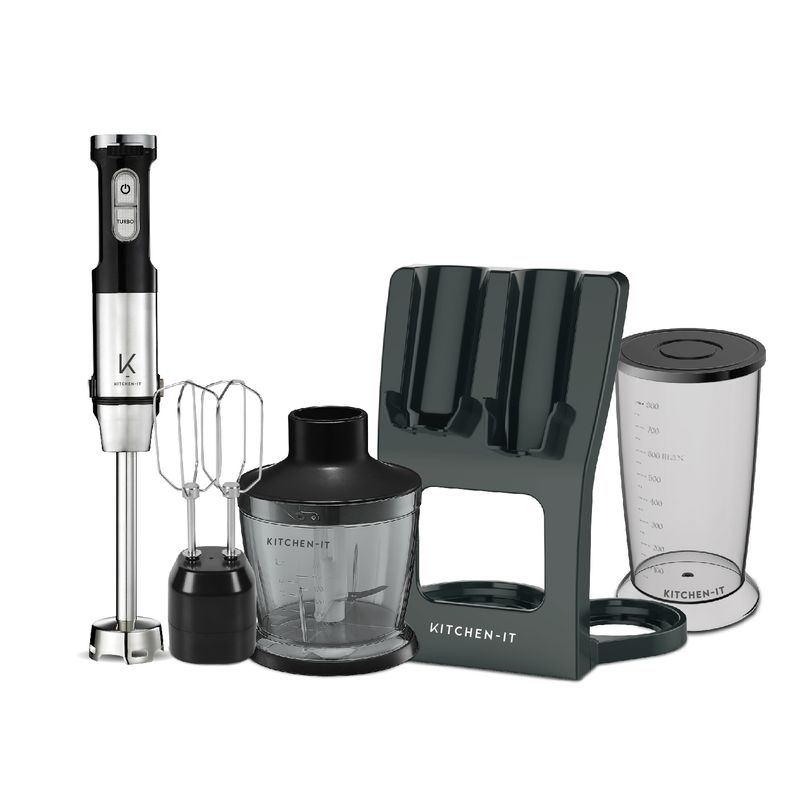 KITCHEN IT - Minipimer Pro 1000W 5 en 1 Kitchen-It