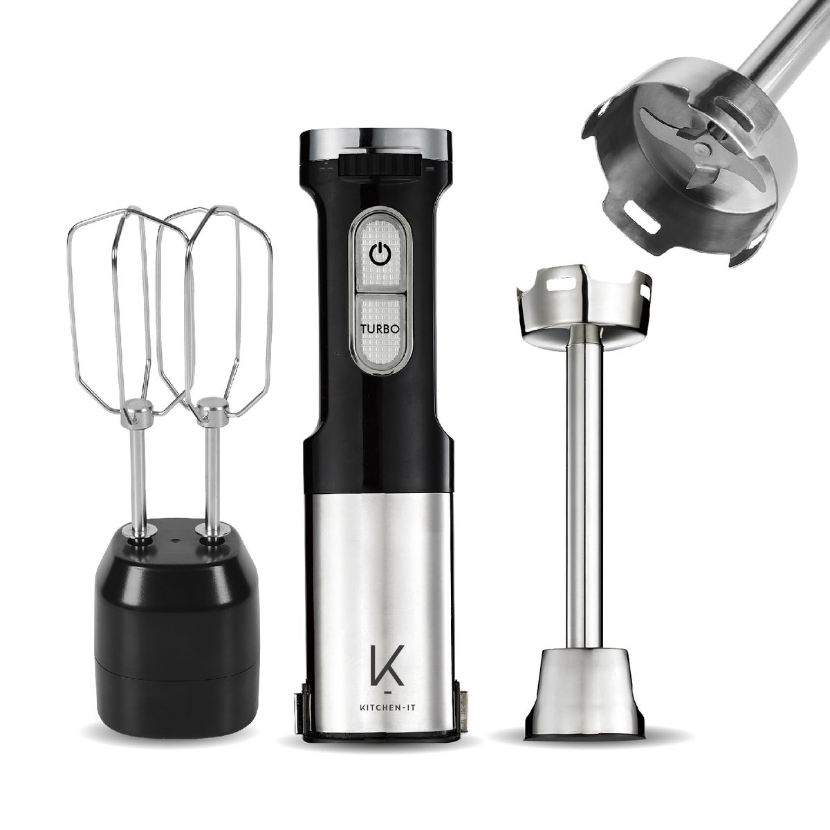 KITCHEN IT - Minipimer Pro 1000W 5 en 1 Kitchen-It