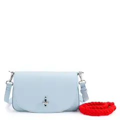 GACEL - Cartera - Bandolera Pequeña - - Celeste