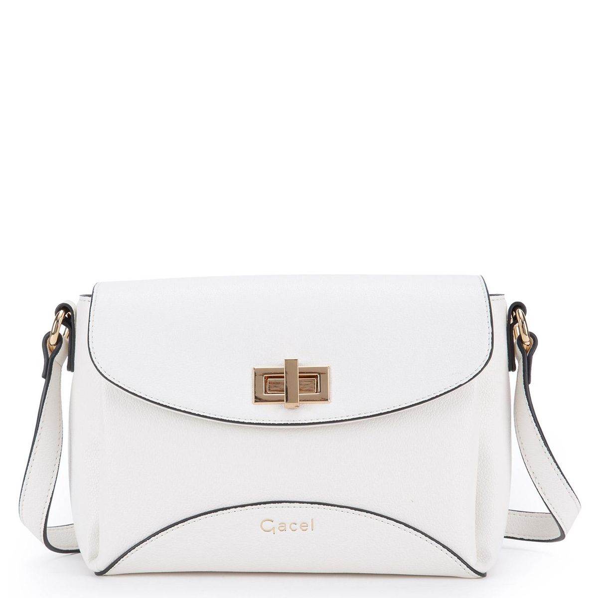 GACEL - Cartera - Bandolera Grande - Gacel - Blanco