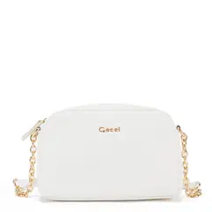 GACEL - Cartera - Bandolera Pequeña - - Blanco