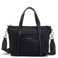 GACEL - Cartera - Bandolera Grande - - Negro