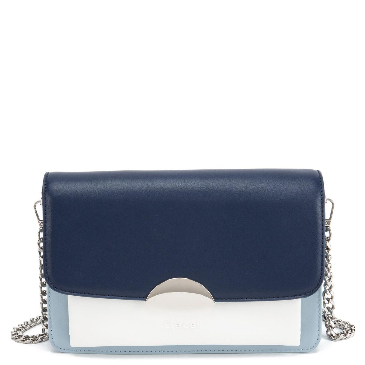 GACEL - Cartera - Retro Con Tapa Pequeña - Gacel - Marino