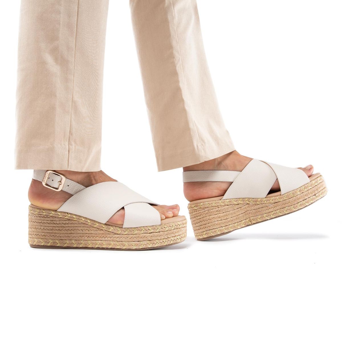 GACEL - Sandalia - CONI - Gacel - Off White