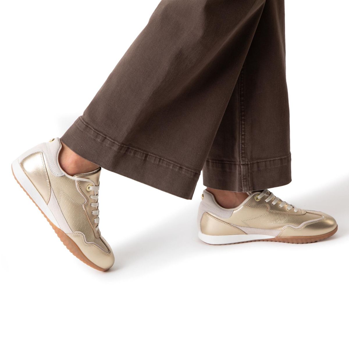 GACEL - Zapatilla - Pili - Gacel - Dorado