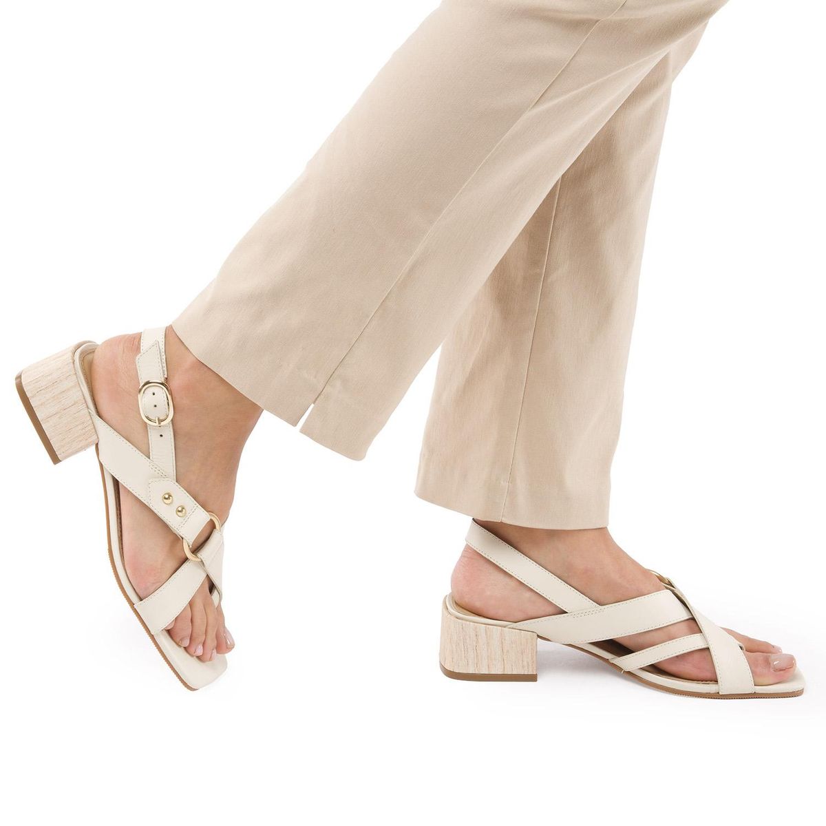 GACEL - Sandalia - Salma - Gacel - Off White