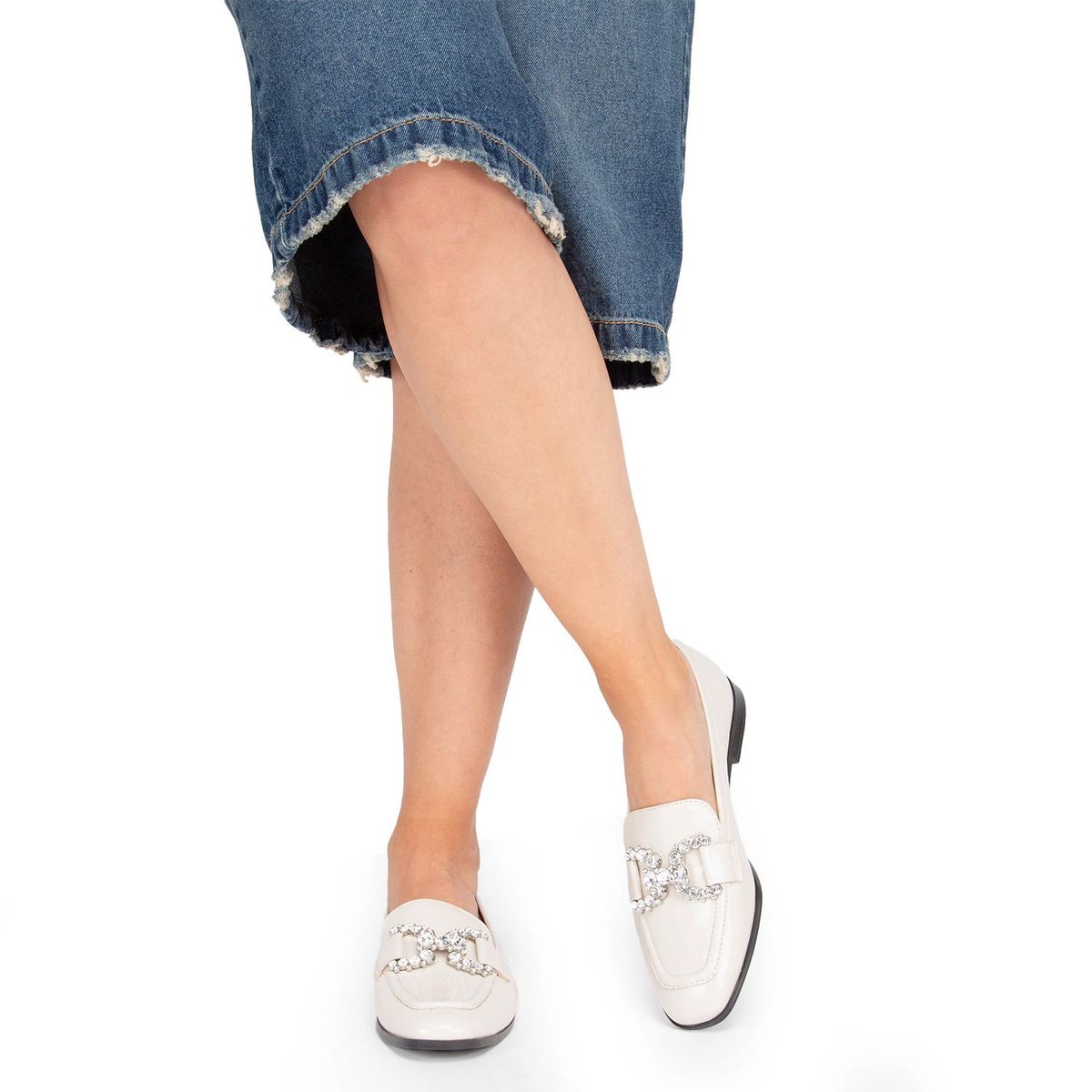 GACEL - Mocasin - Trace - Gacel - Off White