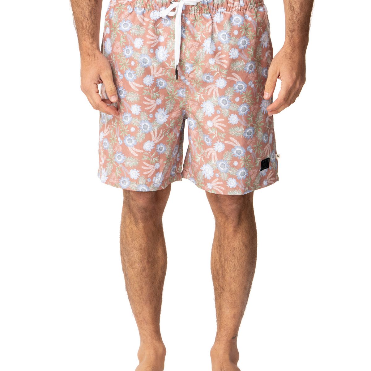 KIVUL - Traje De Baño Hombre Mullo Naranjo Kivul