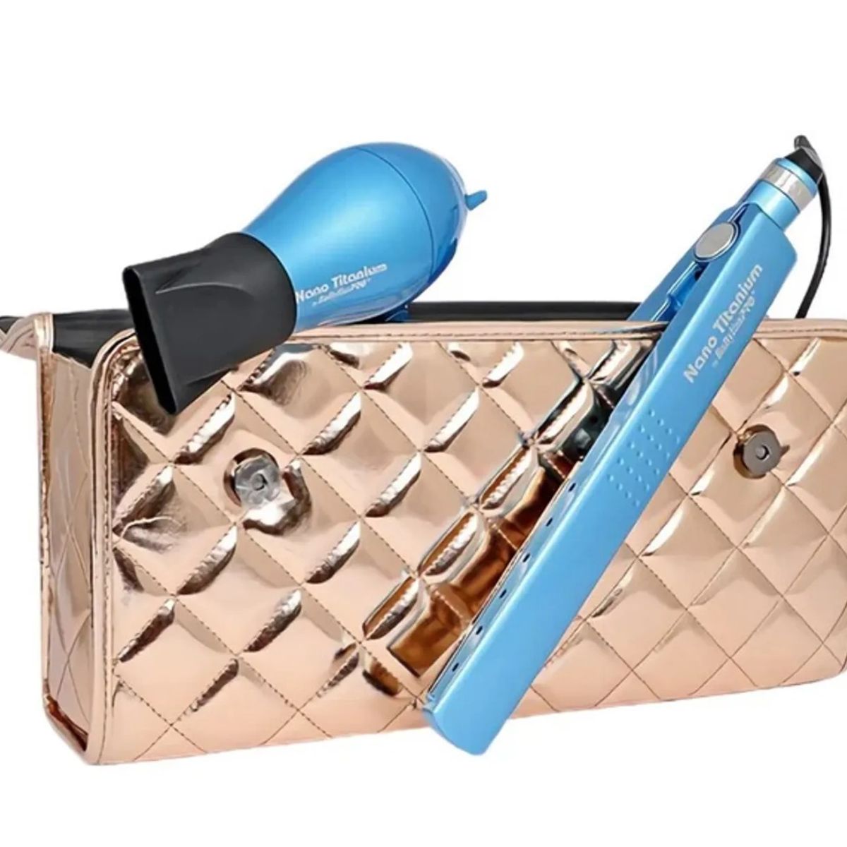 BABYLISS PRO - Kit Travel Plancha 32mm Y Secador mini Babylisspro 2UN