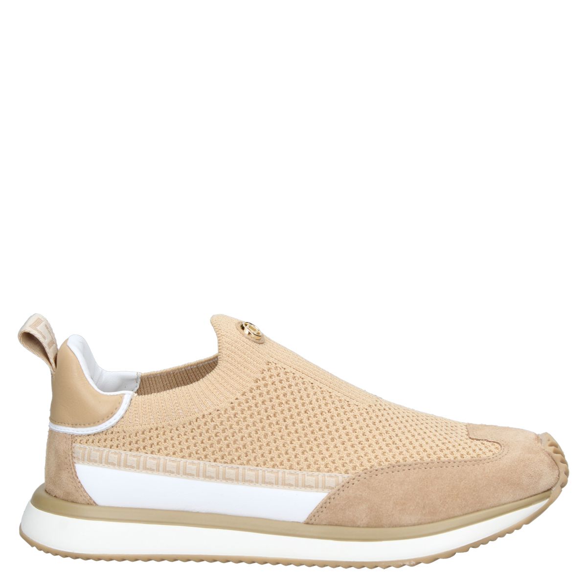 LUZ DA LUA - Zapatilla Mujer Casual Beige Luz Da Lua