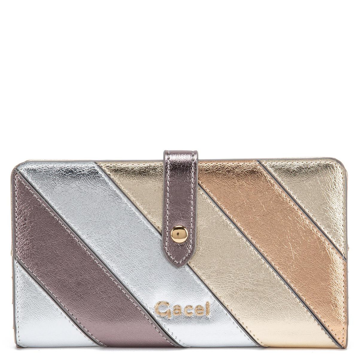 GACEL - Billetera - Billetera Grande - Gacel - Dorado