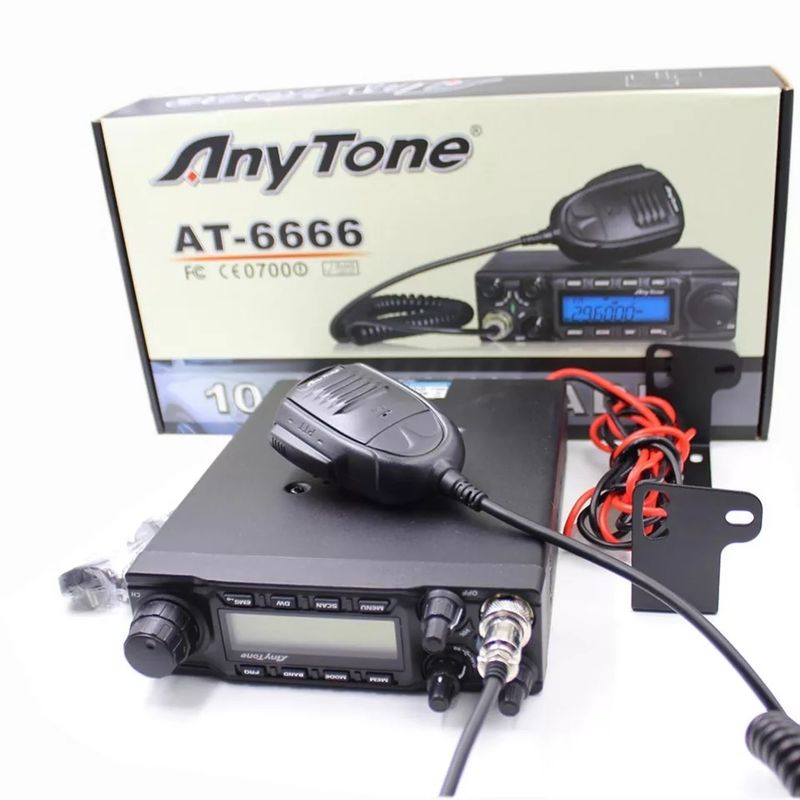 GENERICO - RADIO DE 10 Y 11 METROS ANYTONE AT 6666