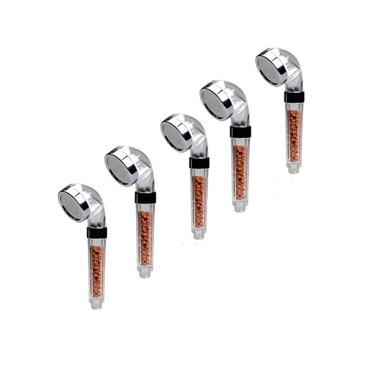 GENERICO - x6 Eco Ducha Spa Cabezal Mango Filtrador Ahorradora