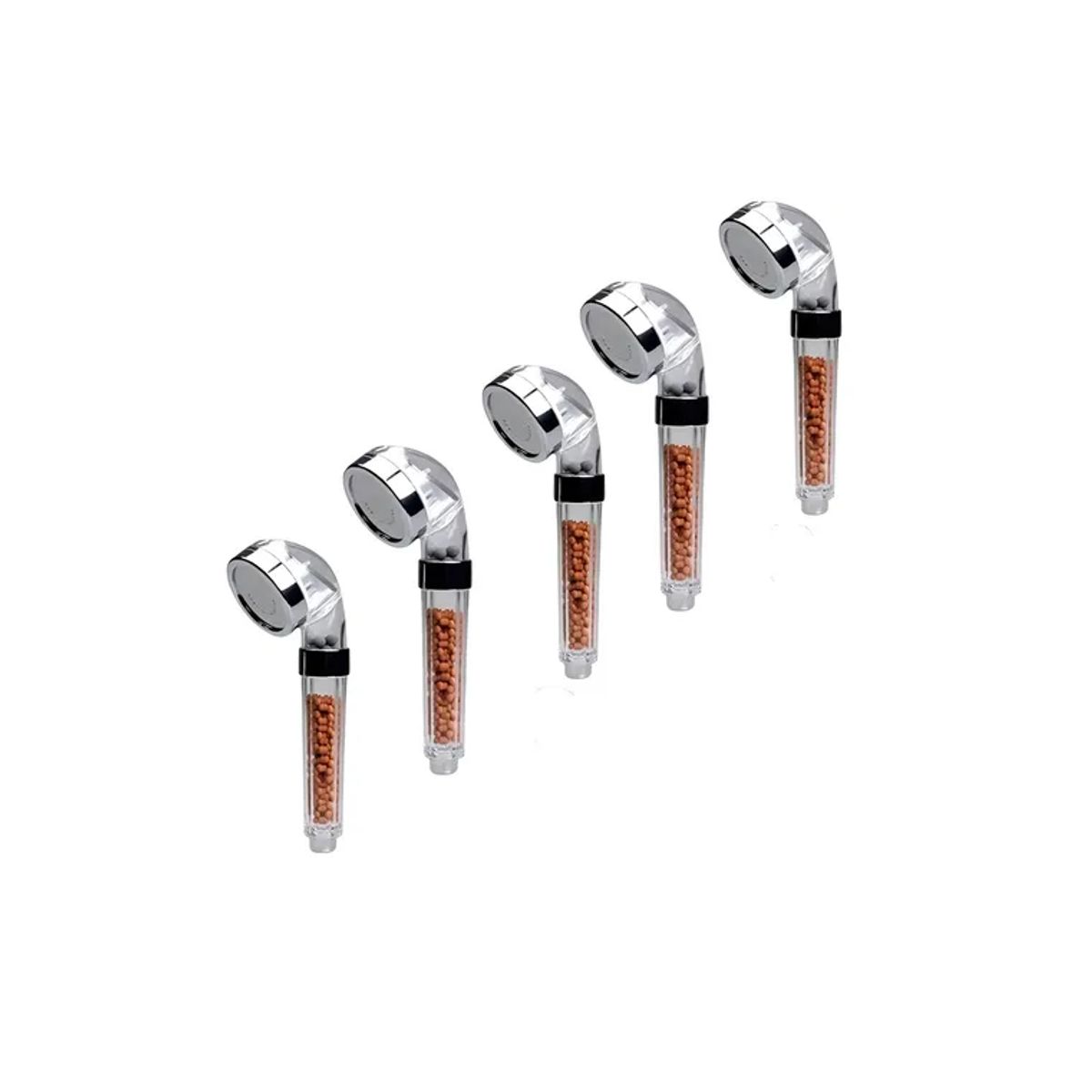 GENERICO - x6 Eco Ducha Spa Cabezal Mango Filtrador Ahorradora