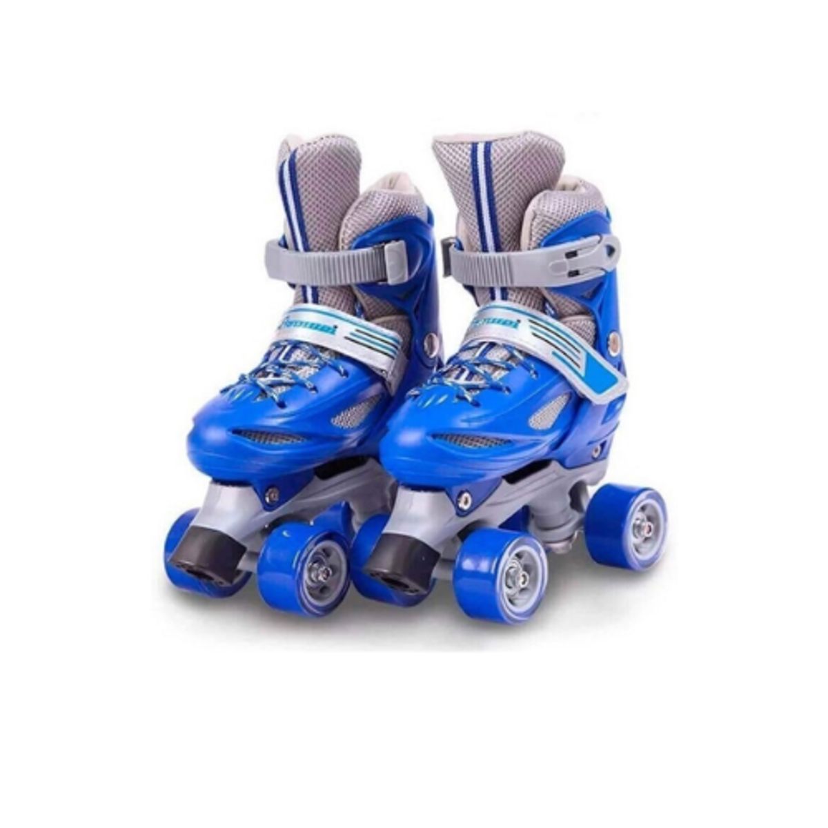 GENERICO - Patines Cuatro Ruedas Ajustable Patinaje Azul