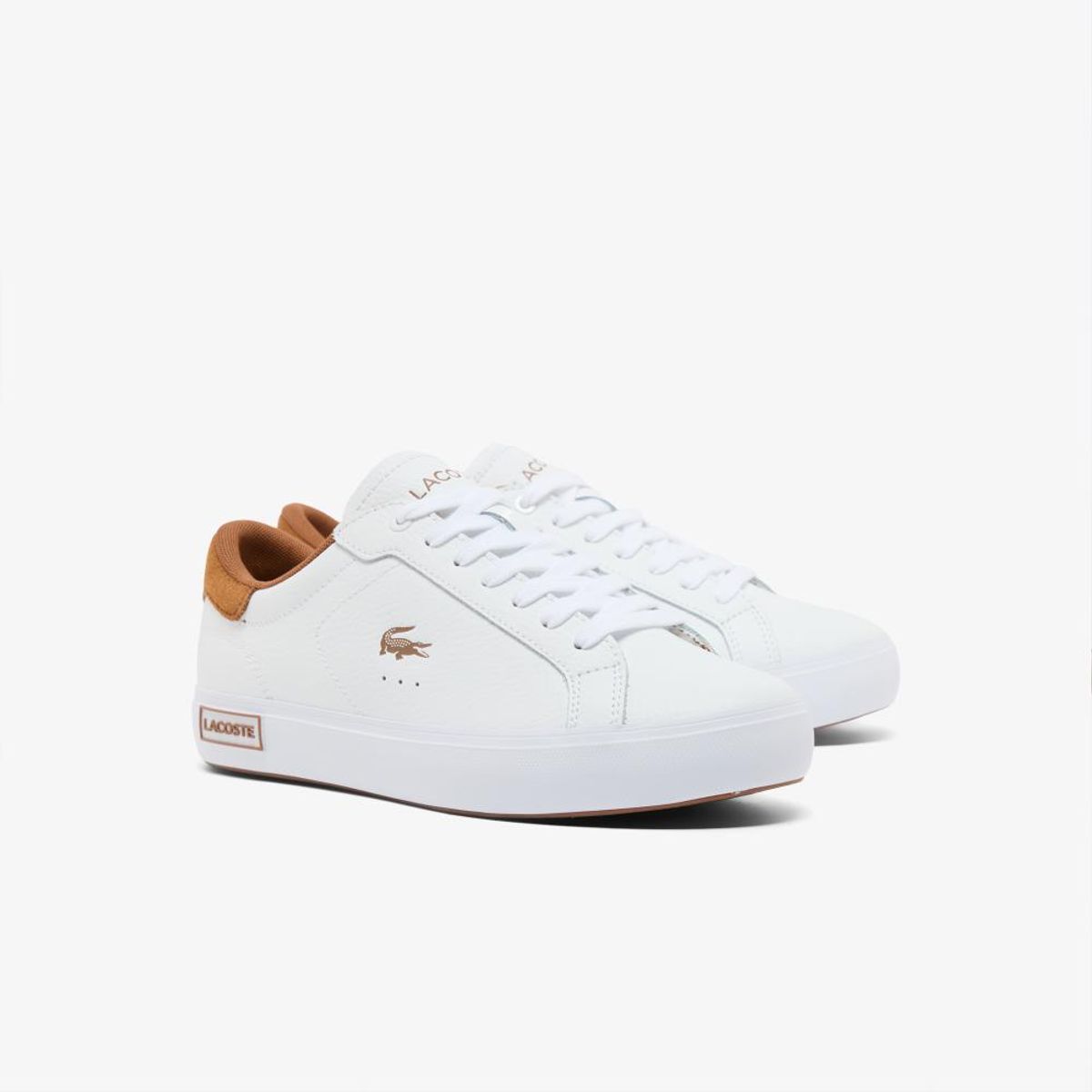 LACOSTE - Zapatilla Urbana Mujer POWERCOURT Café Lacoste