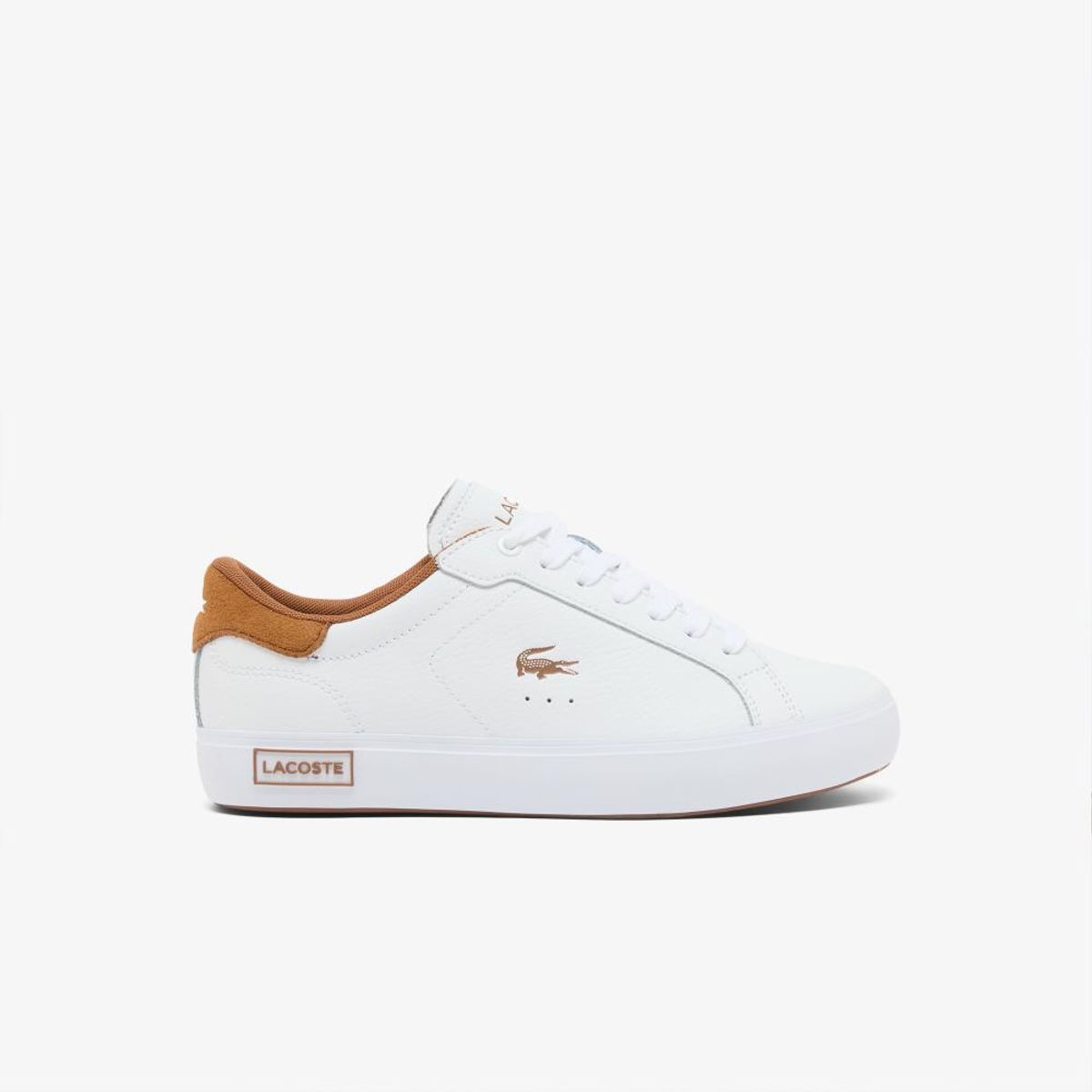 LACOSTE - Zapatilla Urbana Mujer POWERCOURT Café Lacoste