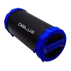 DBLUE - Parlante Bazooka Bluetooth Portátil 10w Azul - Ps
