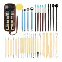Herramientas De Escultura De Cerámica De Arcilla 36 Piezas