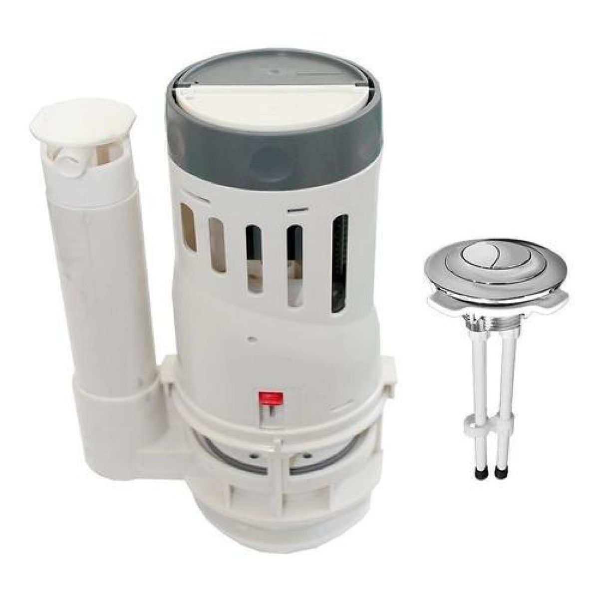 FANALOZA - Valvula De Descarga Dual Con Boton Universal Wc Fanaloza - Multicolor