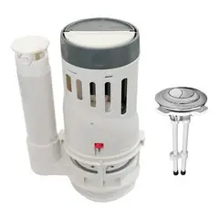 FANALOZA - Valvula De Descarga Dual Con Boton Universal Wc - Multicolor