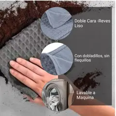 GENERICO - Paño De Cocina Toalla Algodón 100% 33g 29x29cm Pack 3 Und