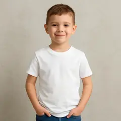 ROLY - Polera para niño manga corta cuello polo algodón premium