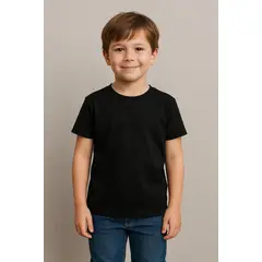 ROLY - Polera para niño manga corta cuello polo algodón premium