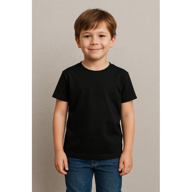 ROLY - Polera para niño manga corta cuello polo algodón premium