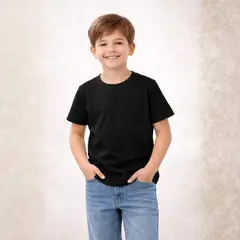 ROLY - Polera para niño manga corta cuello polo algodón premium