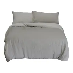 NATURALINO - Funda Plumón Reversible BeigeLineas Beige Super King