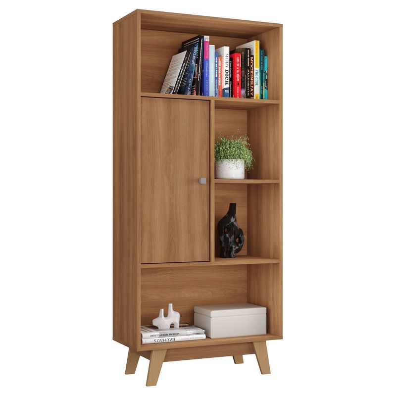 ALTAVISION MUEBLES - LIBRERO HO-2997 1 PUERTA  CAFE ALTAVISION