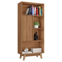ALTAVISION MUEBLES - LIBRERO HO-2997 1 PUERTA CAFE ALTAVISION