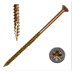 TUHAUS - Tornillo Turbo 160 mm 100un