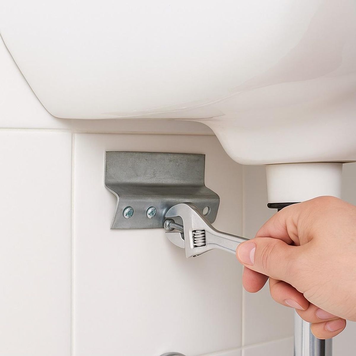 FANALOZA - Uñeta Standard Fijacion Larga Lavamanos Fanaloza