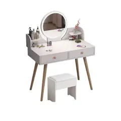 GENERICO - Tocador Moderno Madera Espejo Led