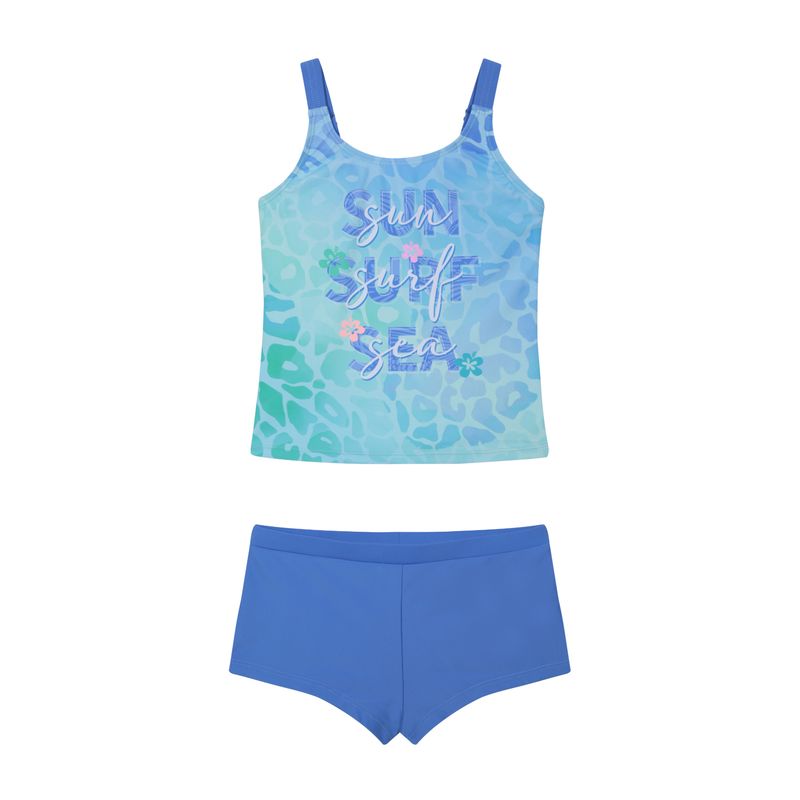 H2O WEAR - Traje de Baño Niña Teens Tankini UV50 H2O Wear Azul - Azul