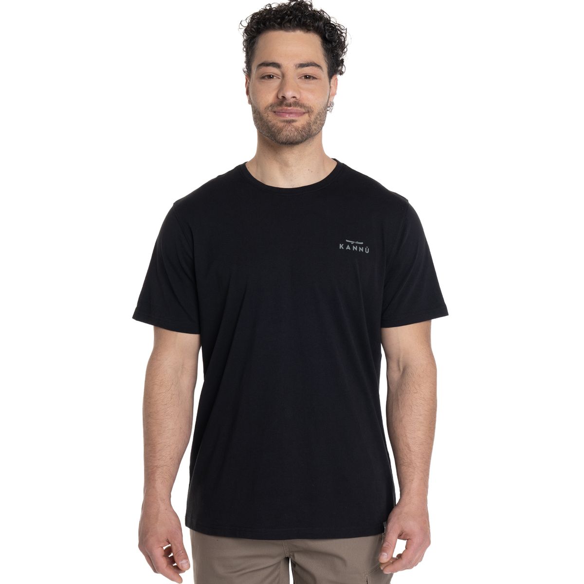 KANNU - POLERA HOMBRE MANGA CORTA LIFESTYLE ALGODÓN ORGÁNICO DISEÑO CHILENO