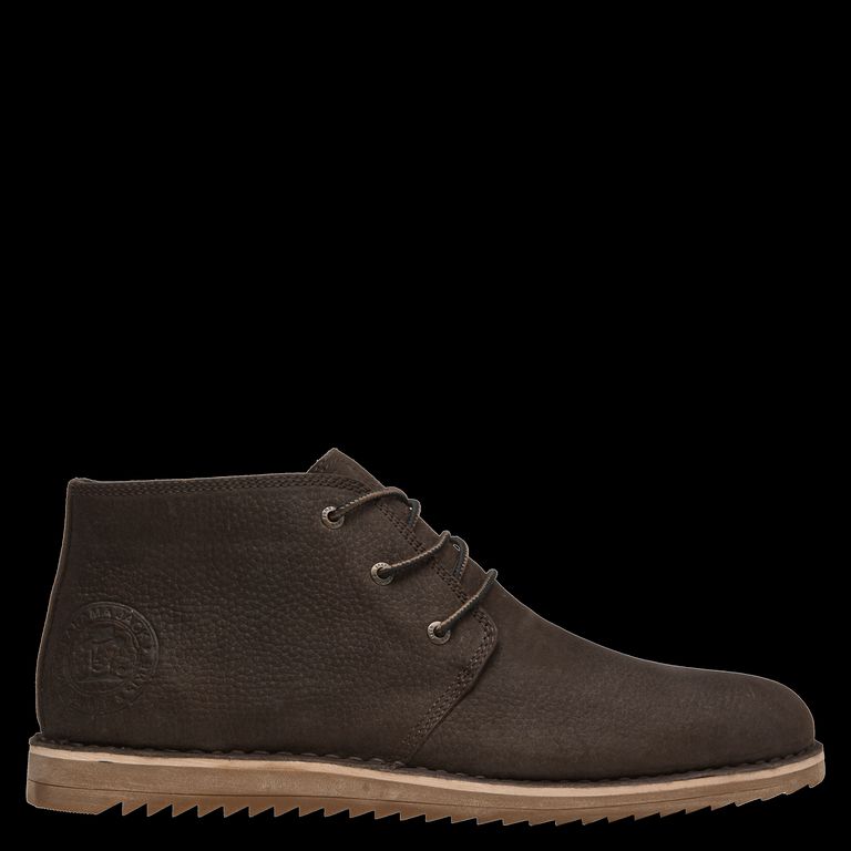 Botín Hombre Casual Marrón oscuro