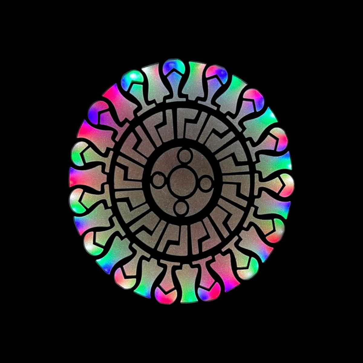 GENERICO - Mesa lateral retroiluminada modelo Sol Templado