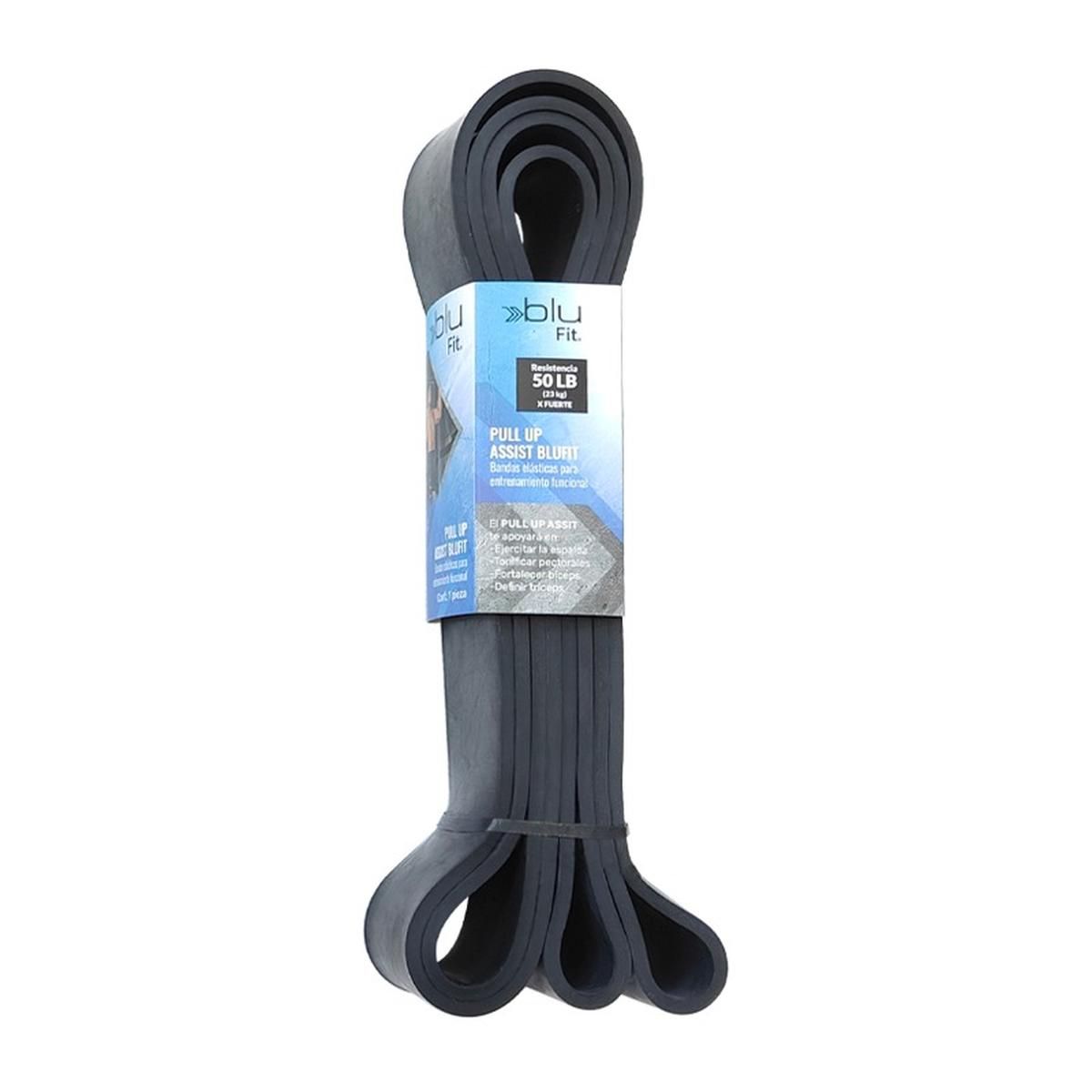 BLU FIT - Power Band Fitness Blu Fit Extra Fuerte Negra