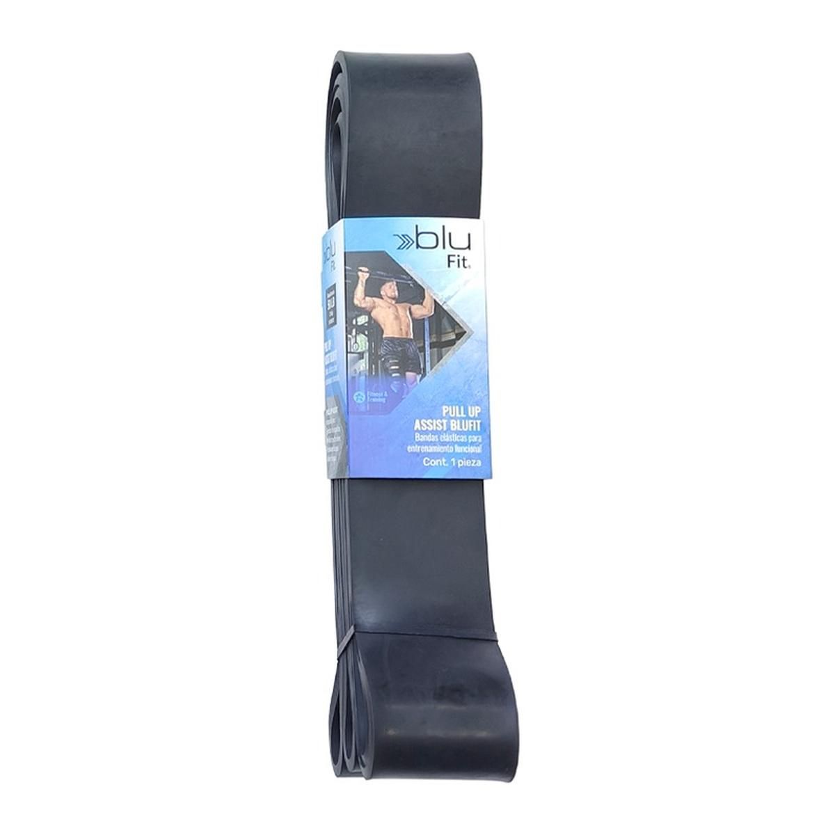 BLU FIT - Power Band Fitness Blu Fit Extra Fuerte Negra