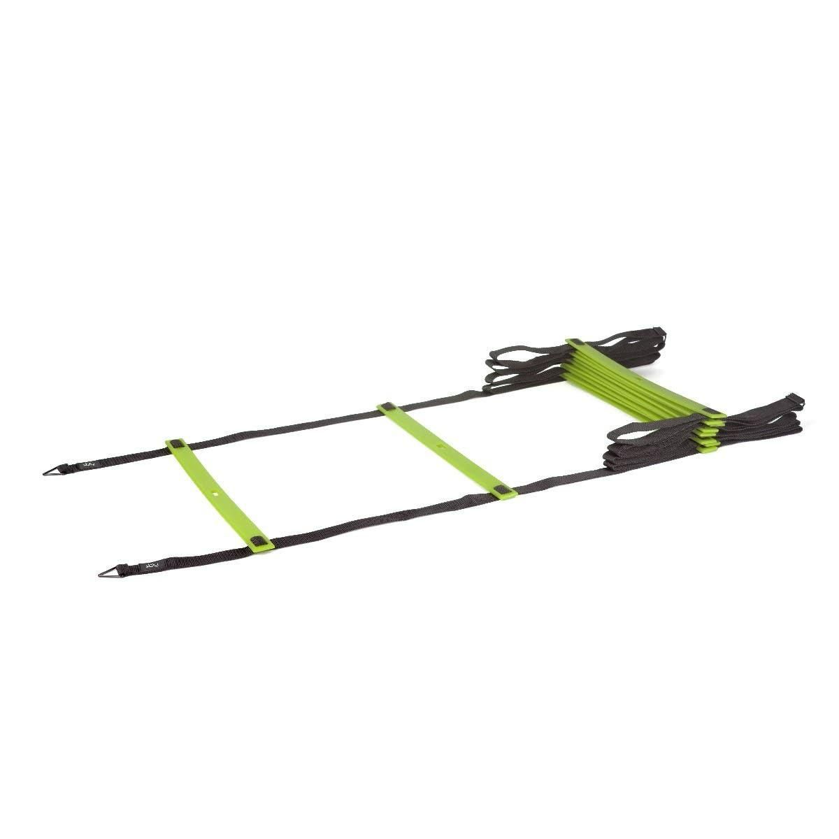 BLU FIT - Escalera de Entrenamiento Fitness Blu Fit 6 mts Negro/Verde