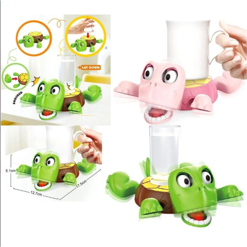 GENERICO - Posavasos Tortuga Decorativo Interactivo Color Verde