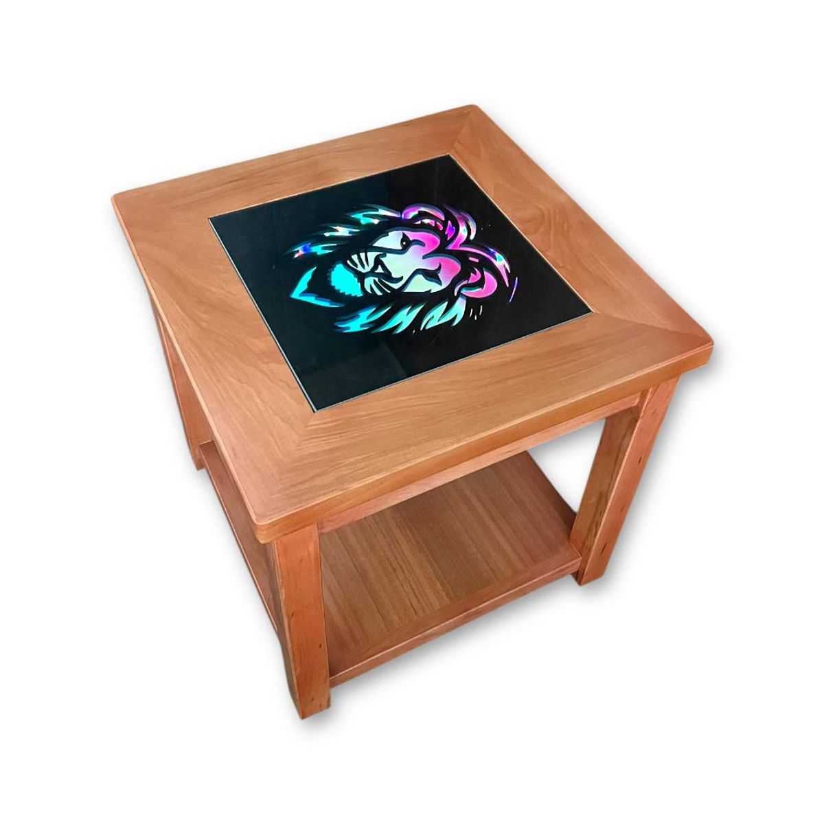 GENERICO - Mesa lateral Retroiluminada modelo León