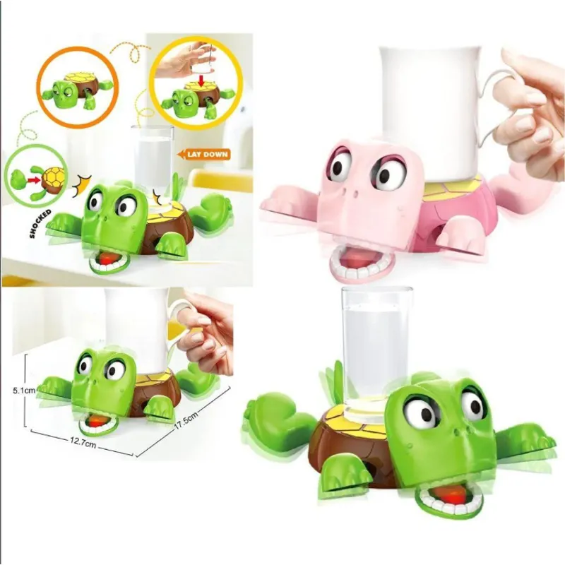 GENERICO - Posavasos Tortuga Decorativo Interactivo Color Rosa